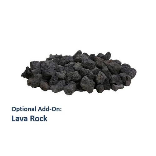 Slick Rock Concrete Black Lava Rock — 20 lbs. | Slick Rock Concrete | Outdoor Heat Direct