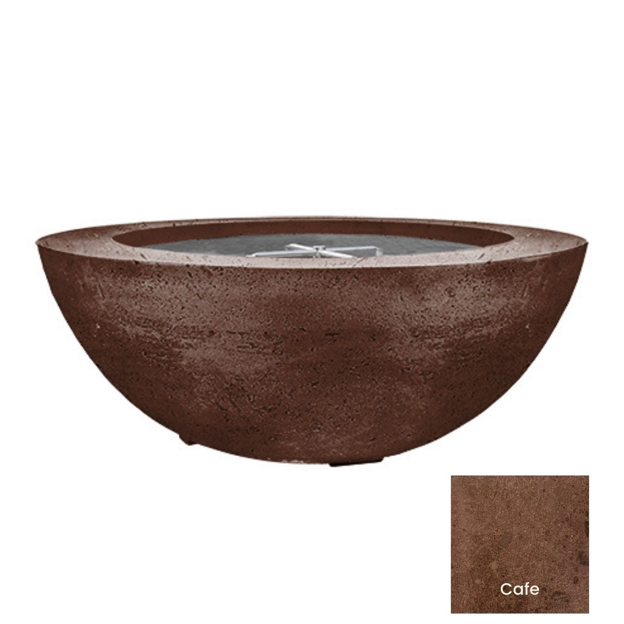 Fire Bowl 39" Moderno 6 by Prism Hardscapes+ Custom Cover(Lead Time 2-3 weeks)