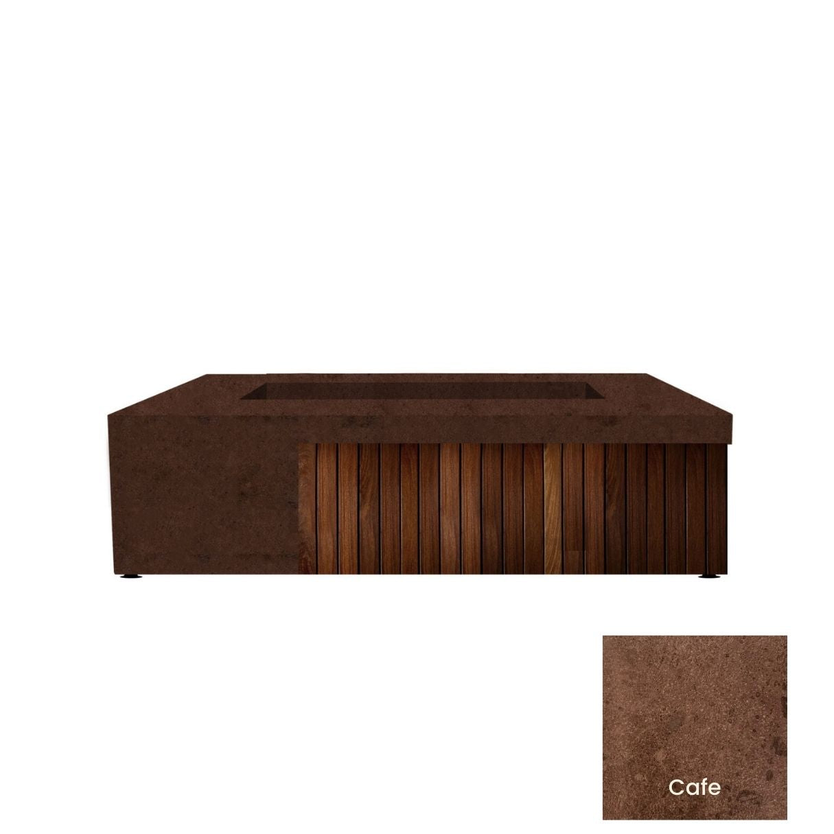 Prism Hardscapes Fairmont Fire Table + Free Cover | Outdoor Heat Direct