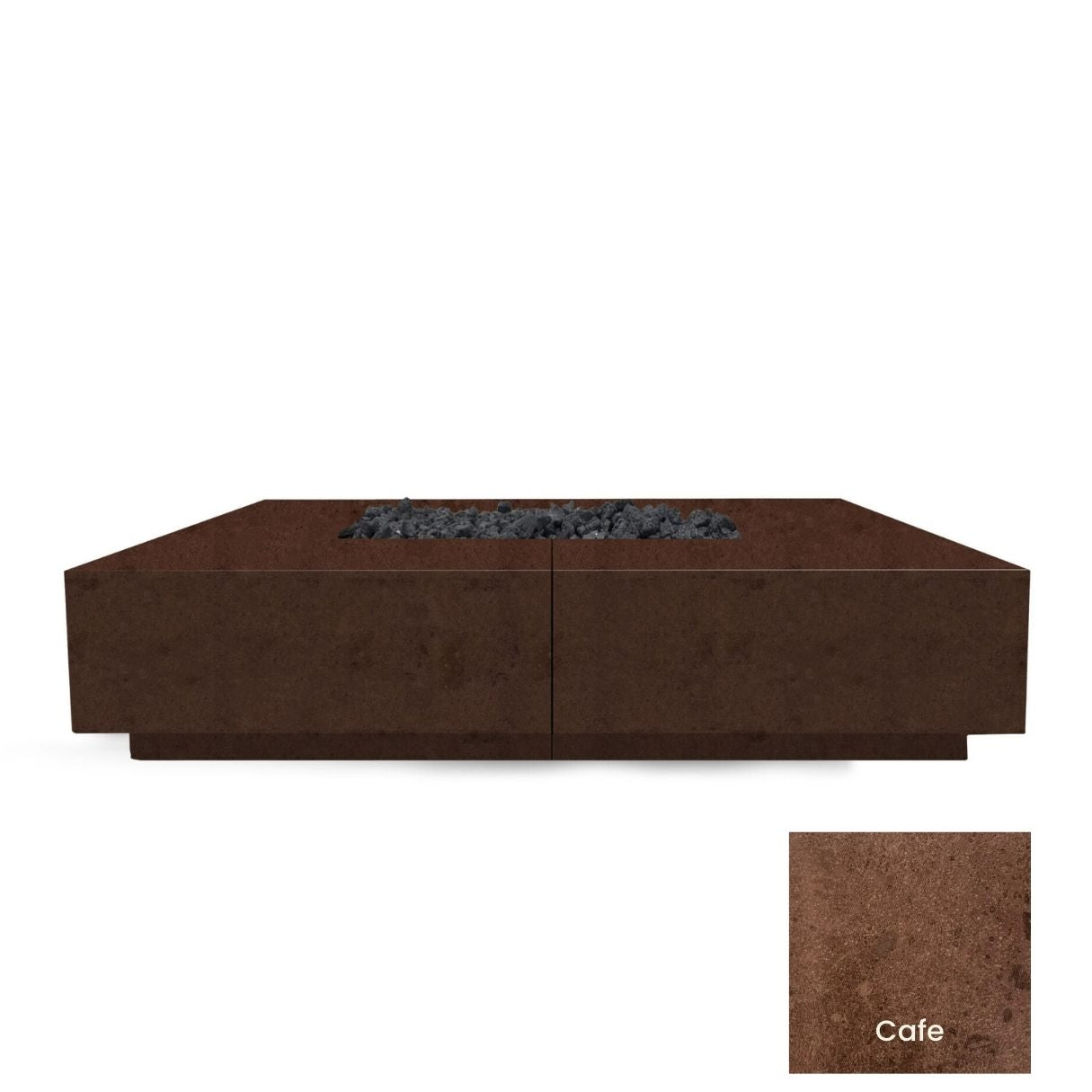 Prism Hardscapes Largo 96" Fire Table - Free Cover β | Outdoor Heat Direct