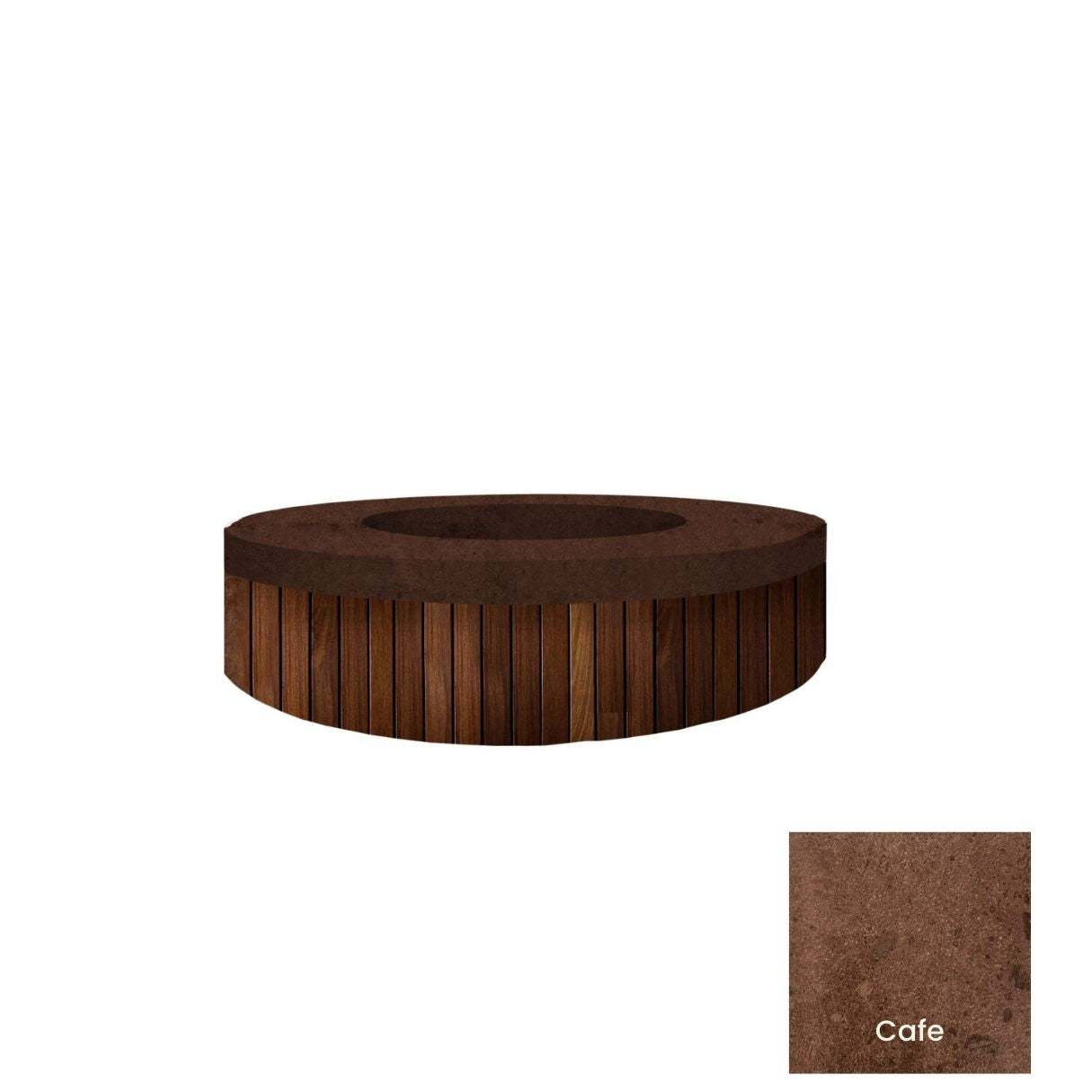 Prism Hardscapes 48" Hampton Fire Bowl + Free Cover | Outdoor Heat Direct