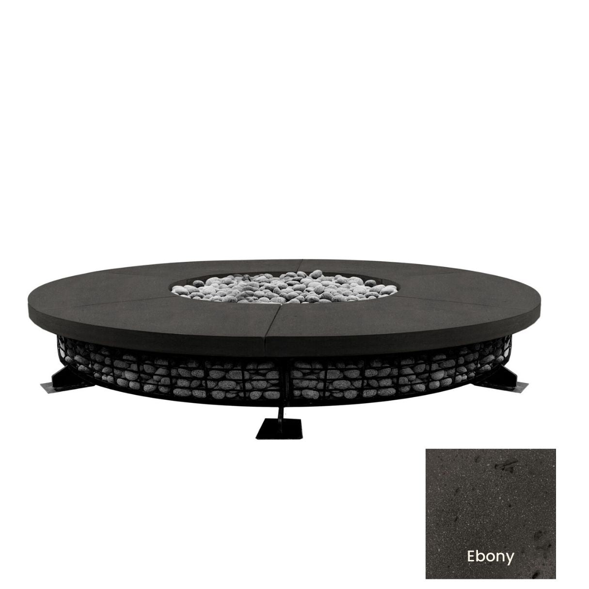Prism Hardscapes Fuego 89"  Fire Table  - Free Cover β | Outdoor Heat Direct