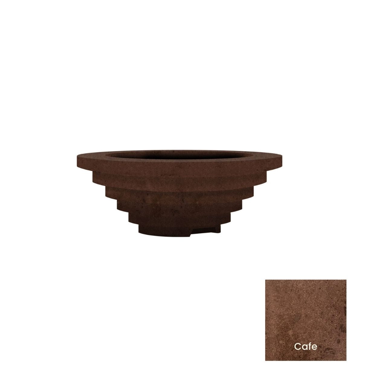 Prism Hardscapes Triton Fire Bowl 48" - Free Cover β | Outdoor Heat Direct
