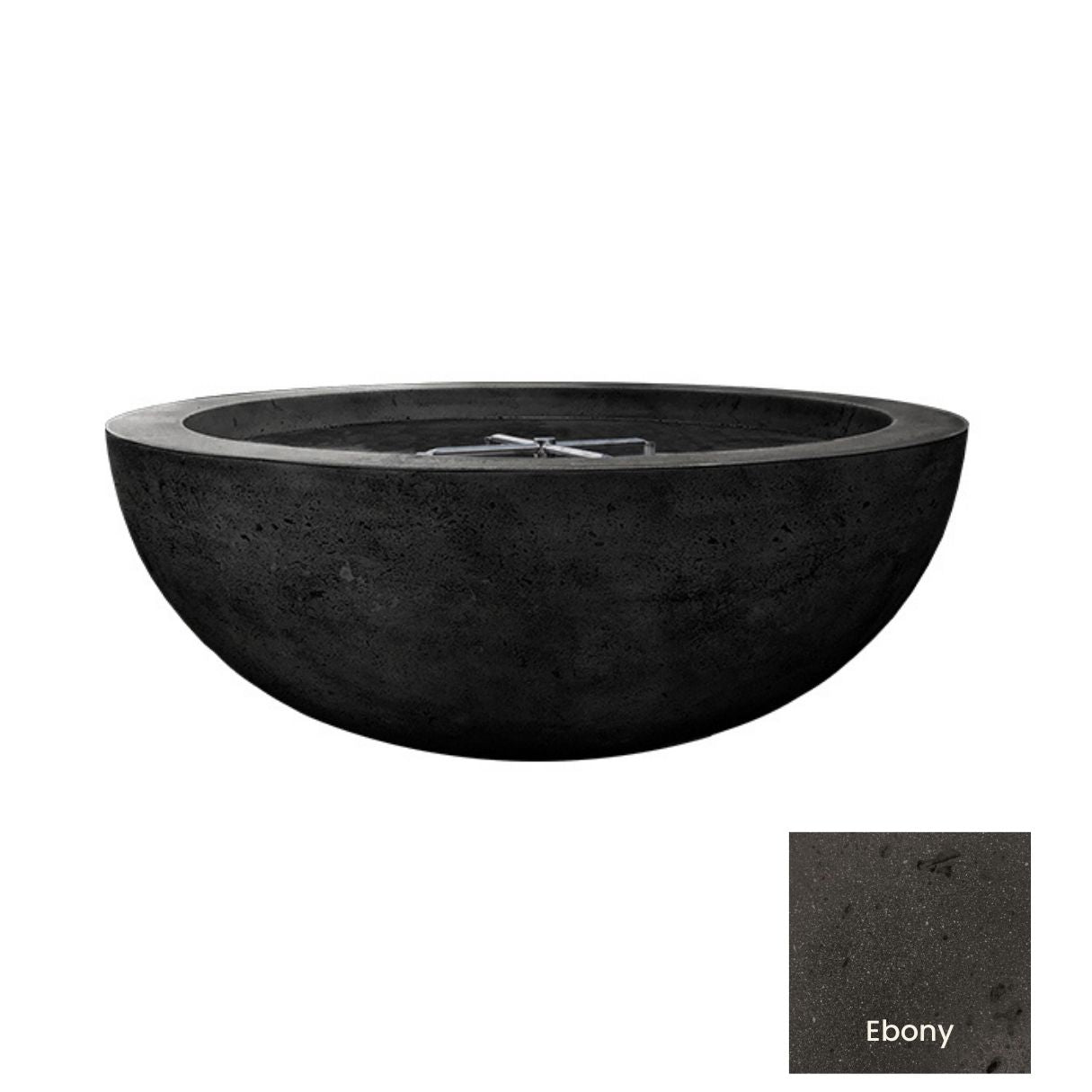 Fire Bowl 48 " Moderno 4 by Prism Hardscapes + Custom Cover (Lead Time 2-3 weeks)