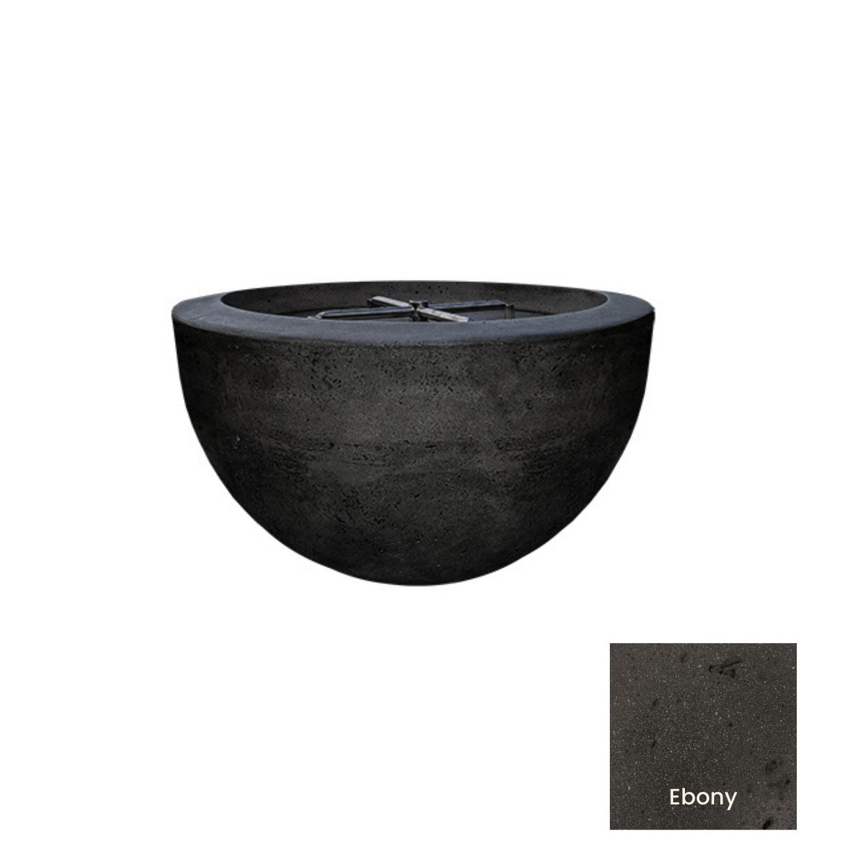 Fire Bowl 30" Moderno 3 by Prism Hardscapes+ Custom Cover(Lead Time 2-3 weeks)