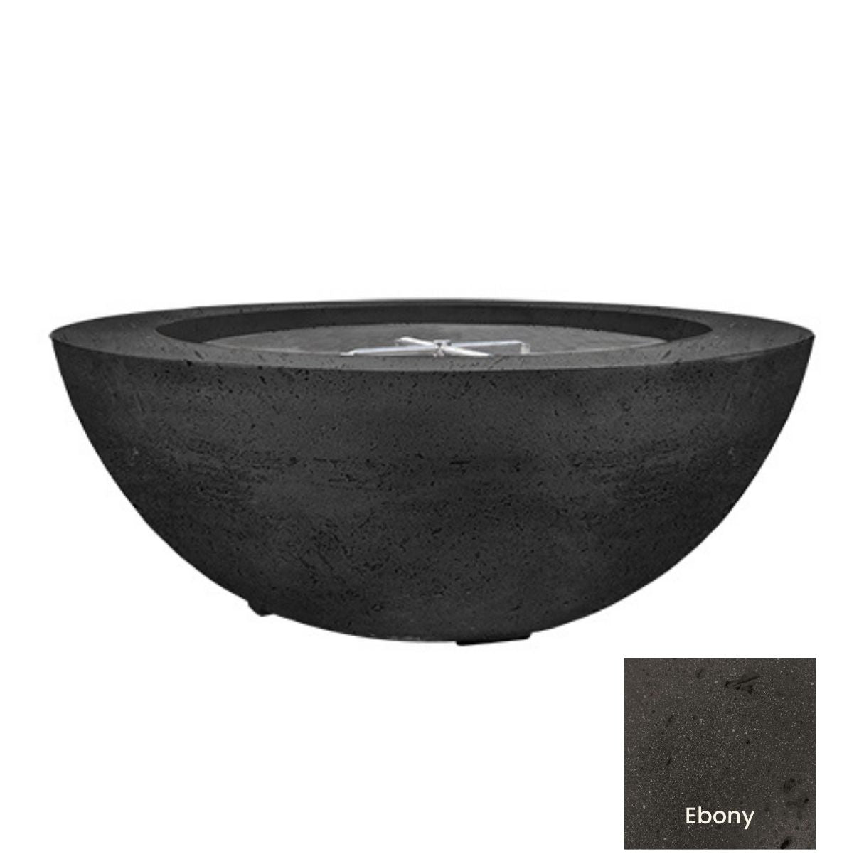 Fire Bowl 39" Moderno 6 by Prism Hardscapes+ Custom Cover(Lead Time 2-3 weeks)