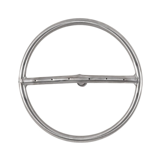 Round Stainless Steel Burner by The Outdoor Plus | Outdoor Heat Direct