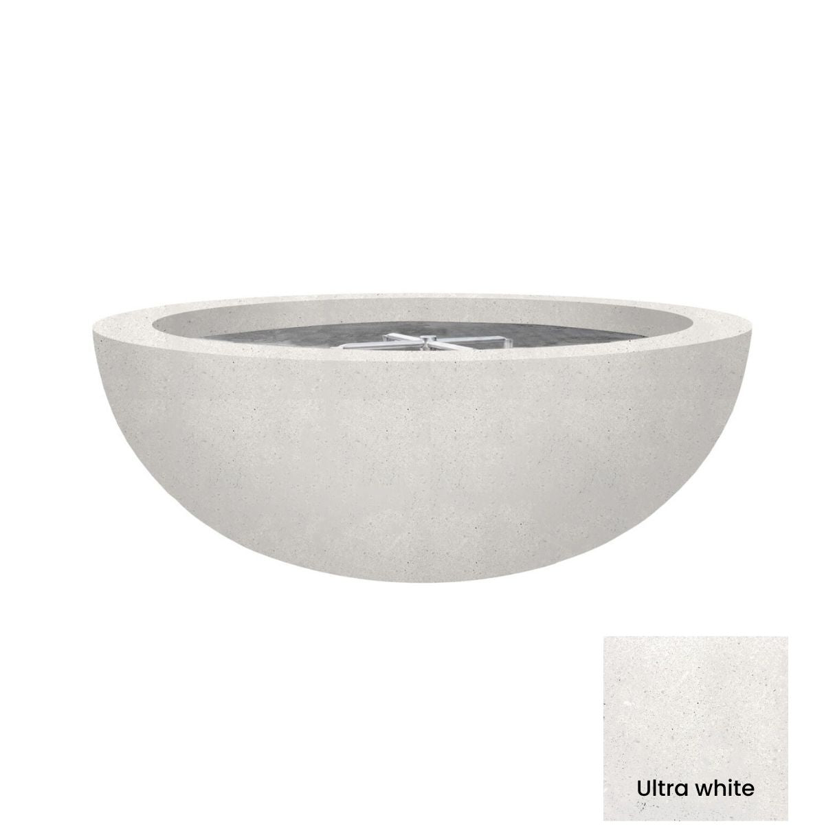Fire Bowl 48 " Moderno 4 by Prism Hardscapes + Custom Cover (Lead Time 2-3 weeks)