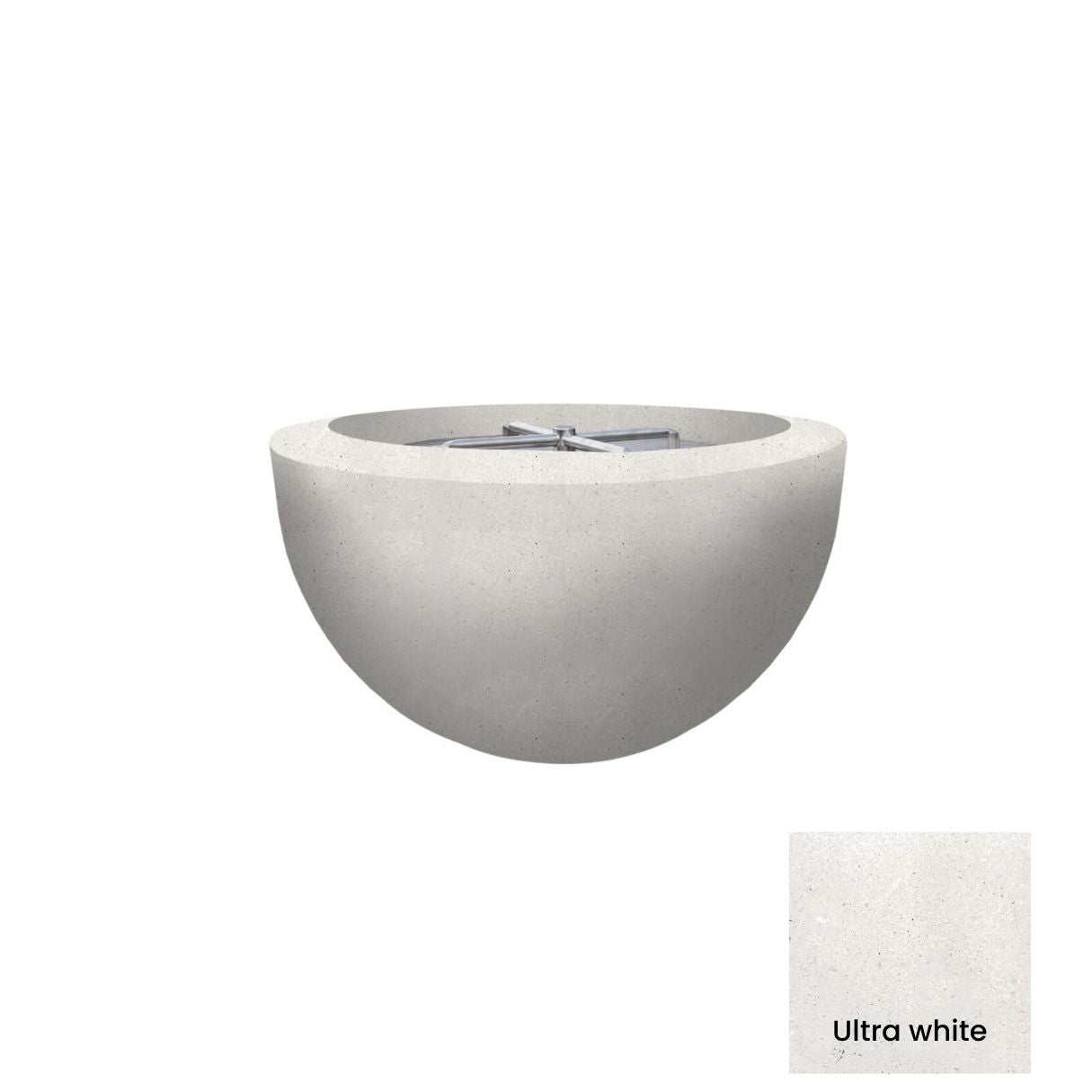 Fire Bowl 30" Moderno 3 by Prism Hardscapes+ Custom Cover(Lead Time 2-3 weeks)