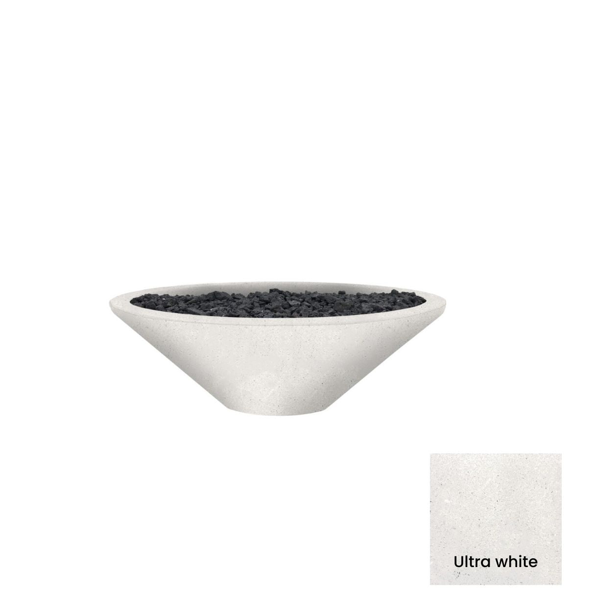Fire Bowl 31" Embarcadero Pedestal by Prism Hardscapes+ Custom Cover(Lead Time 2-3 weeks)