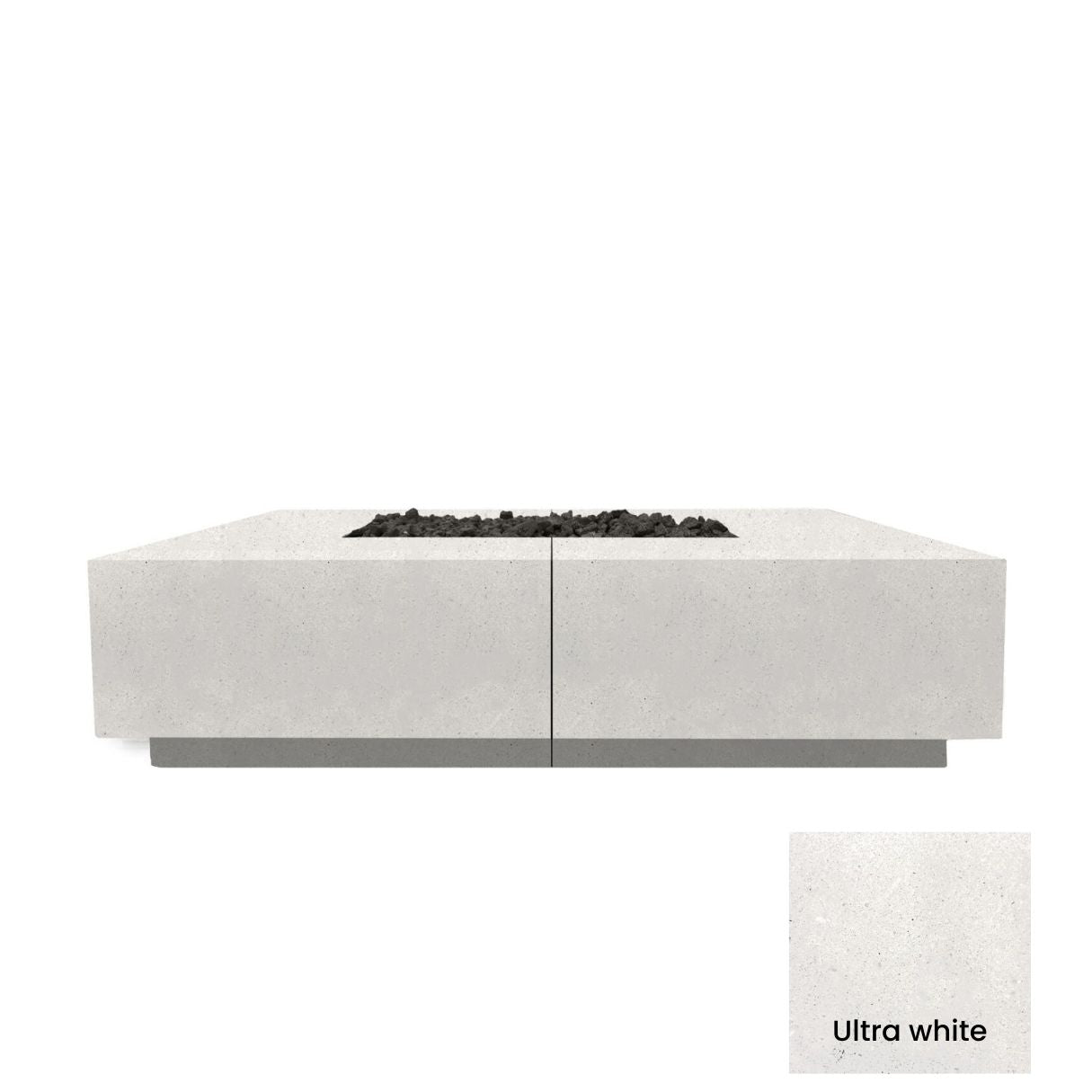 Prism Hardscapes Largo 72" Fire Table - Free Cover β | Outdoor Heat Direct