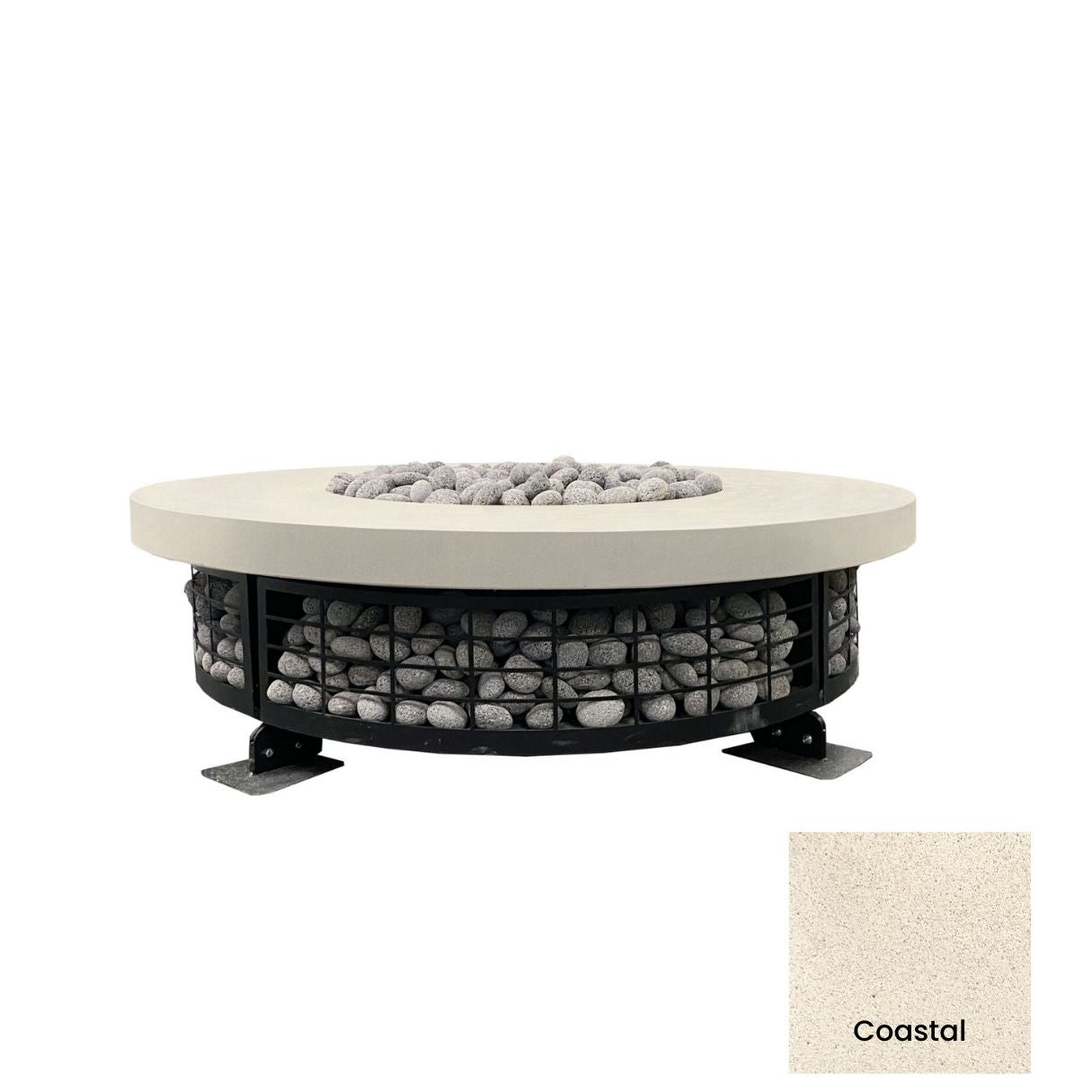 Prism Hardscapes Fuego 54" Fire Table - Free Cover β | Outdoor Heat Direct