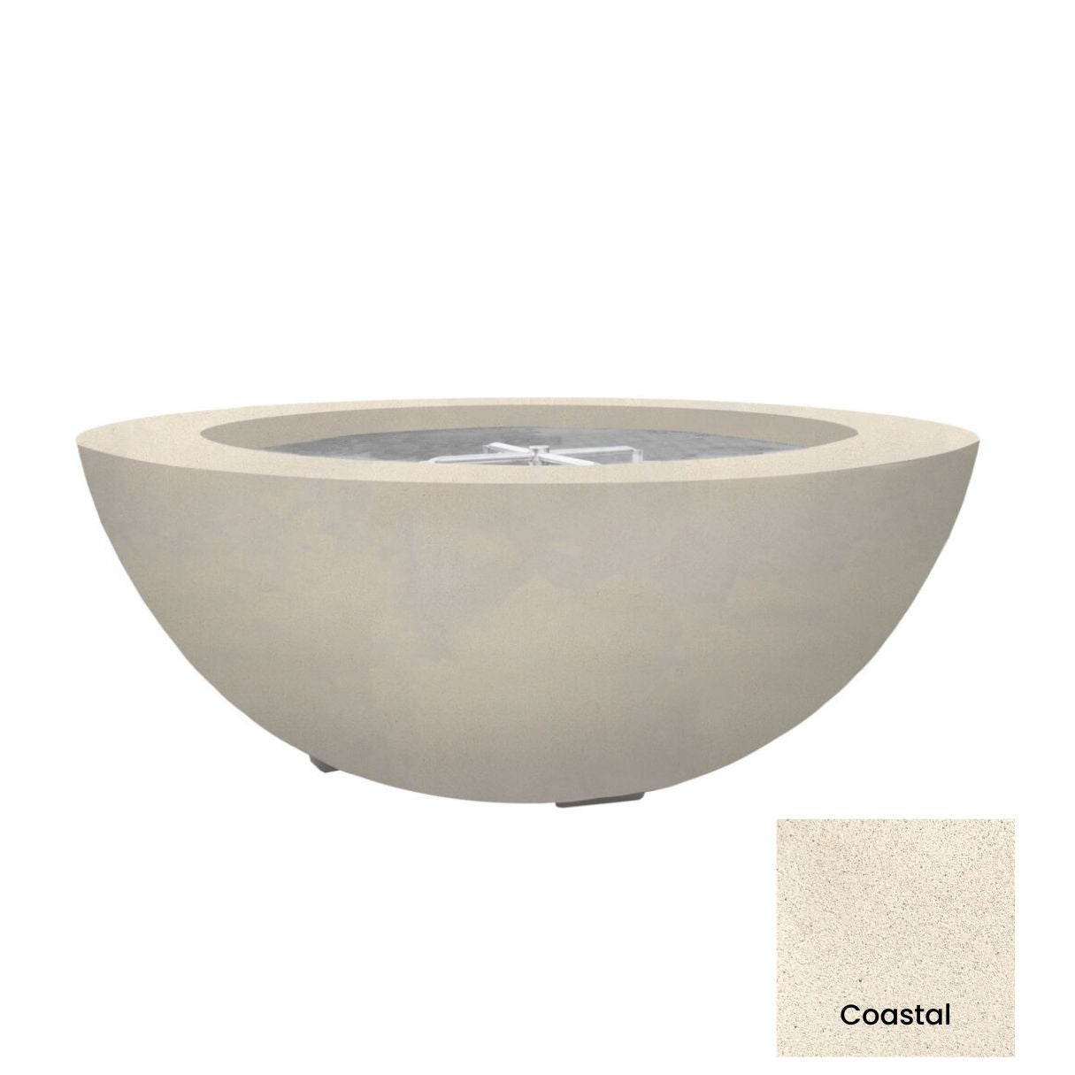 Fire Bowl 39" Moderno 6 by Prism Hardscapes+ Custom Cover(Lead Time 2-3 weeks)
