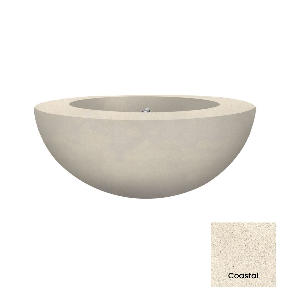 Fire Bowl 36" Moderno 5 by Prism Hardscapes+ Custom Cover(Lead Time 2-3 weeks)