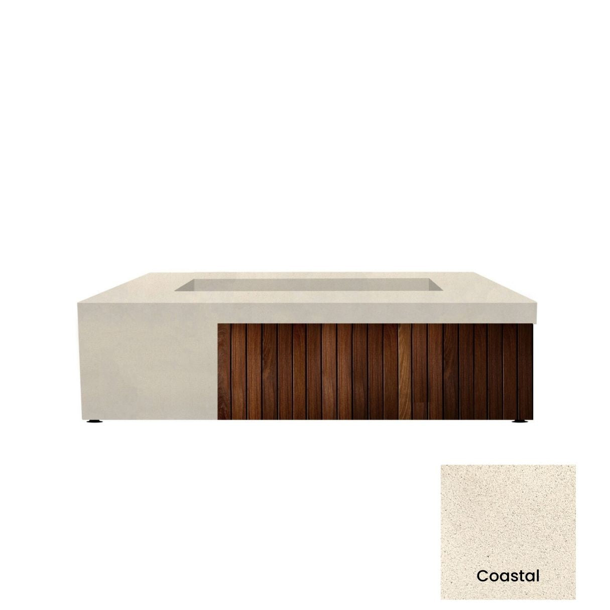 Prism Hardscapes Fairmont Fire Table + Free Cover | Outdoor Heat Direct