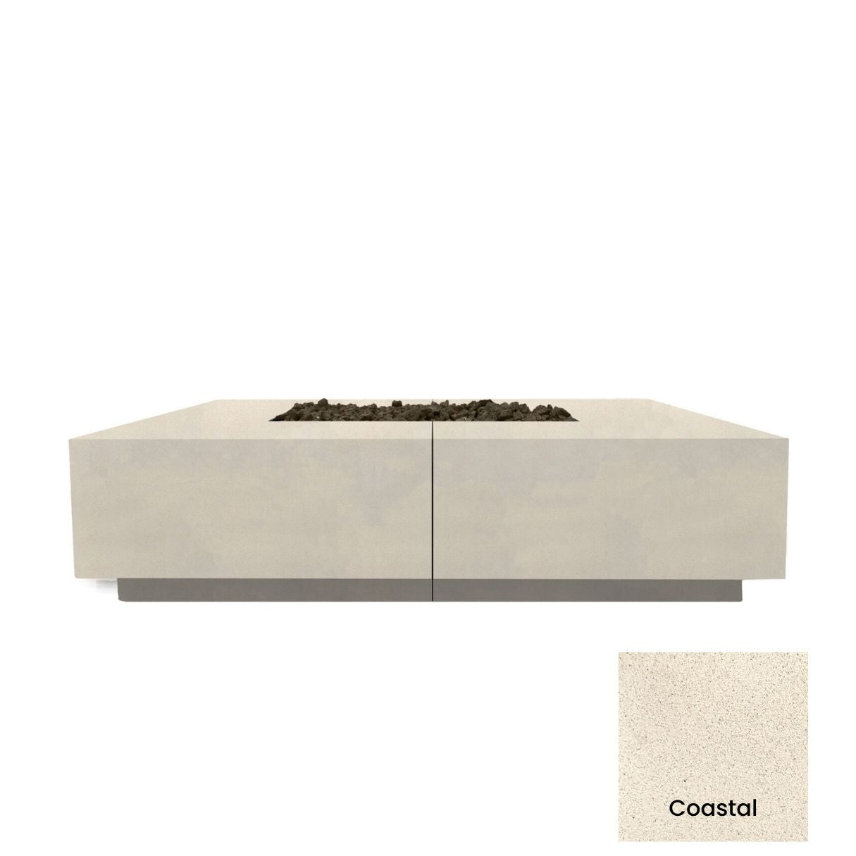 Prism Hardscapes Largo 72" Fire Table - Free Cover β | Outdoor Heat Direct