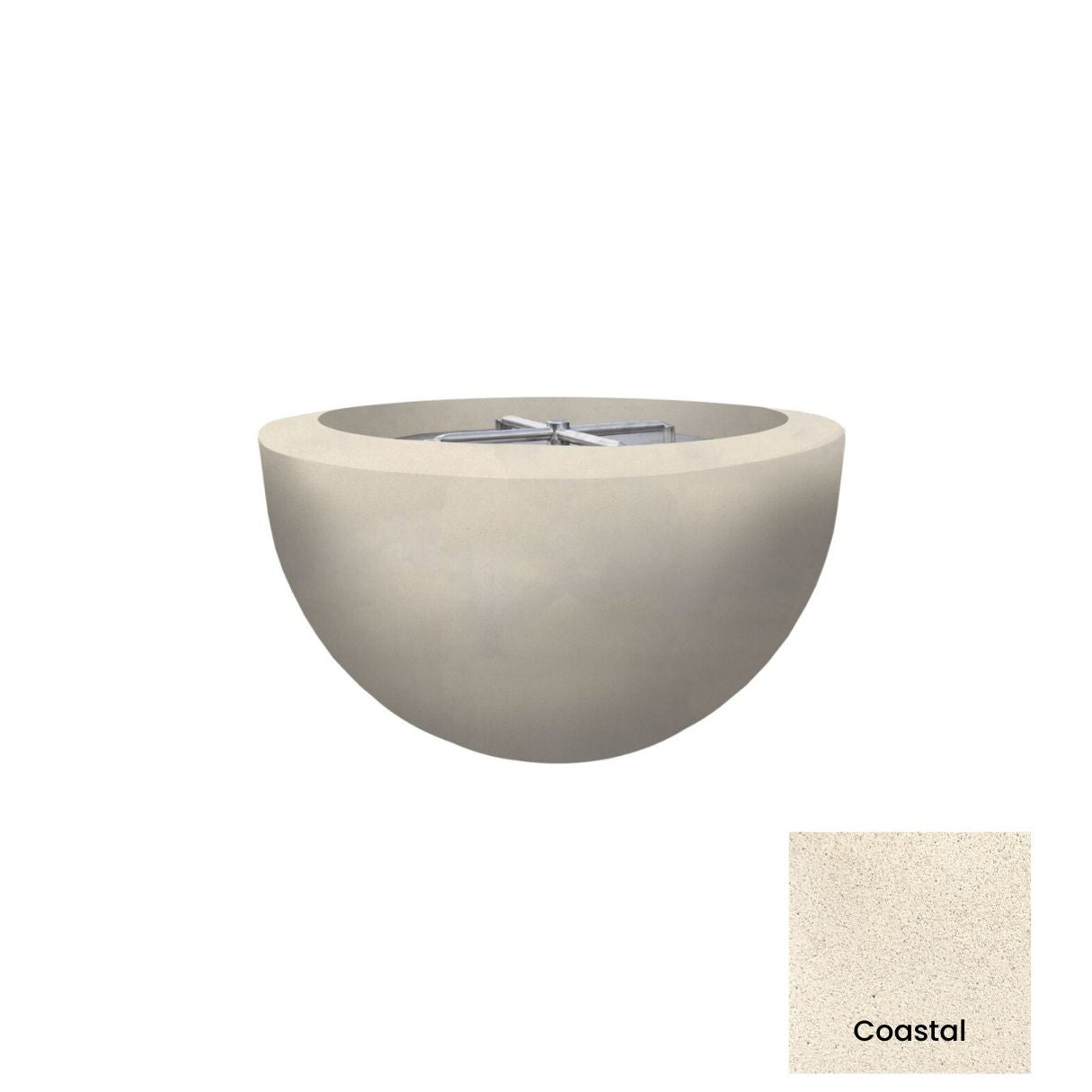 Fire Bowl 30" Moderno 3 by Prism Hardscapes+ Custom Cover(Lead Time 2-3 weeks)