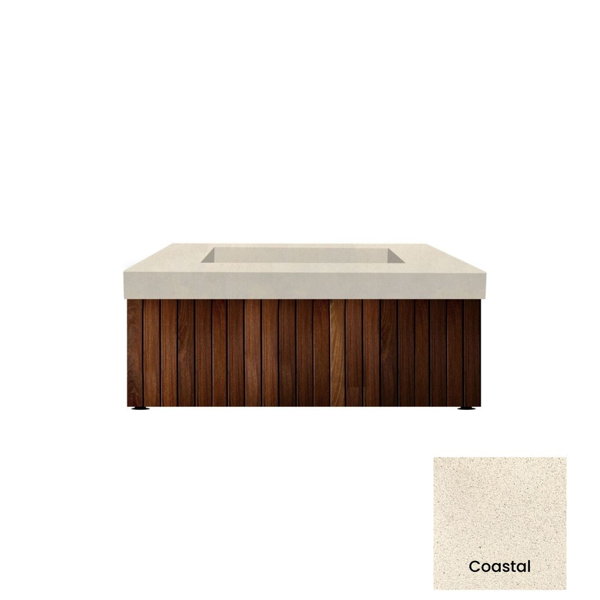 Prism Hardscapes 42" x 42" Manchester Fire Table + Free Cover | Outdoor Heat Direct