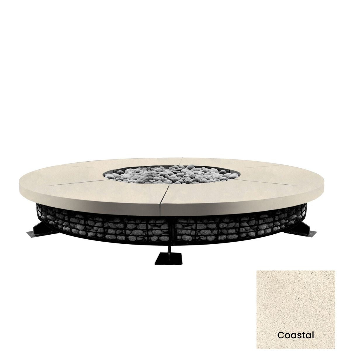 Prism Hardscapes Fuego 89" Fire Table - Free Cover β | Outdoor Heat Direct