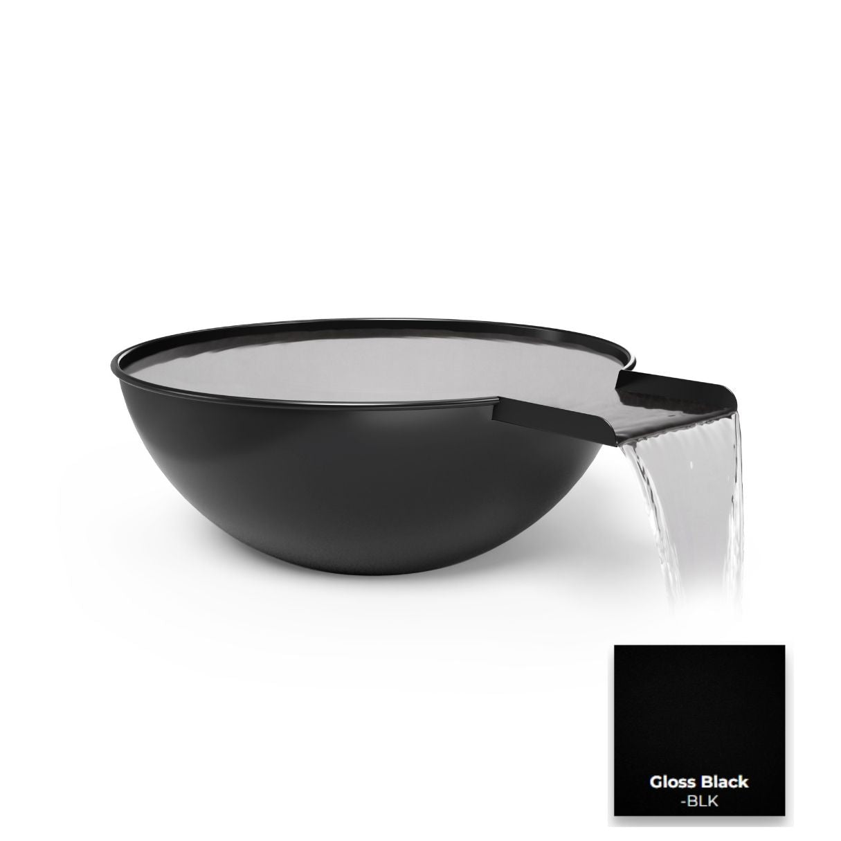The Outdoor Plus Sedona Powder coated Steel Water Bowl + Free Cover | Outdoor Heat Direct