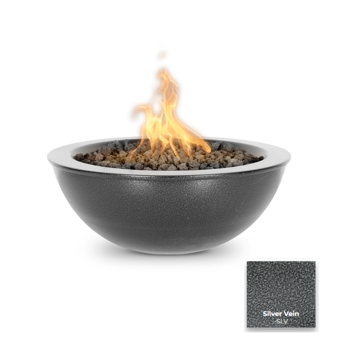 The Outdoor Plus Sedona Powdercoated Steel Fire Bowl + Free Cover | Outdoor Heat Direct