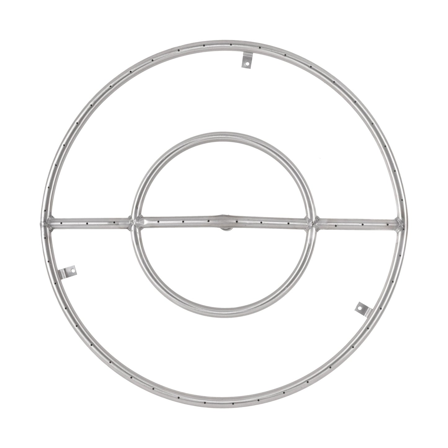 Round Stainless Steel Burner by The Outdoor Plus | Outdoor Heat Direct