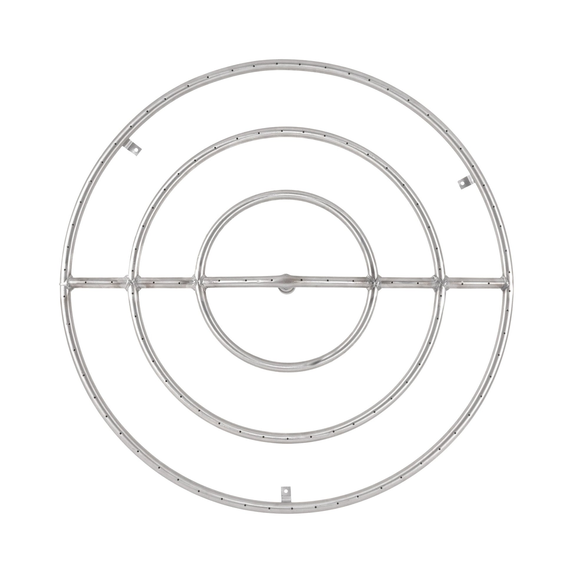 Round Stainless Steel Burner by The Outdoor Plus | Outdoor Heat Direct