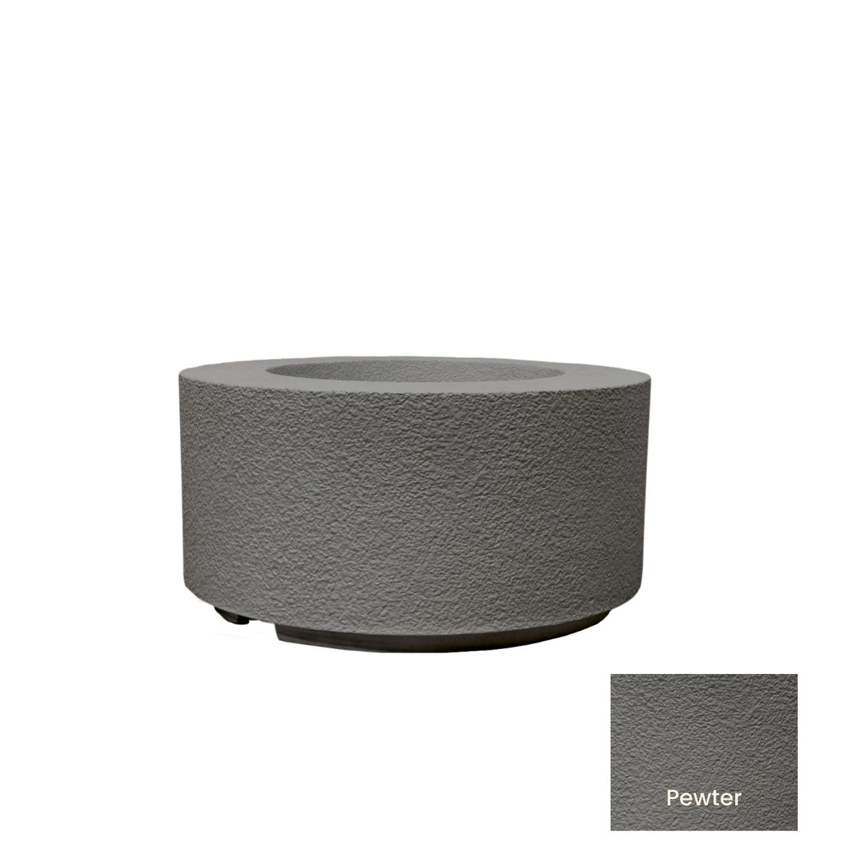 Prism Hardscapes 36" Cilindro Tuscany Fire Bowl + Free Cover | Outdoor Heat Direct