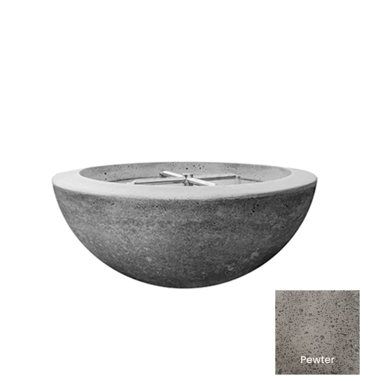 Fire Bowl 29" Moderno 2 by Prism Hardscapes+ Custom Cover(Lead Time 2-3 weeks)