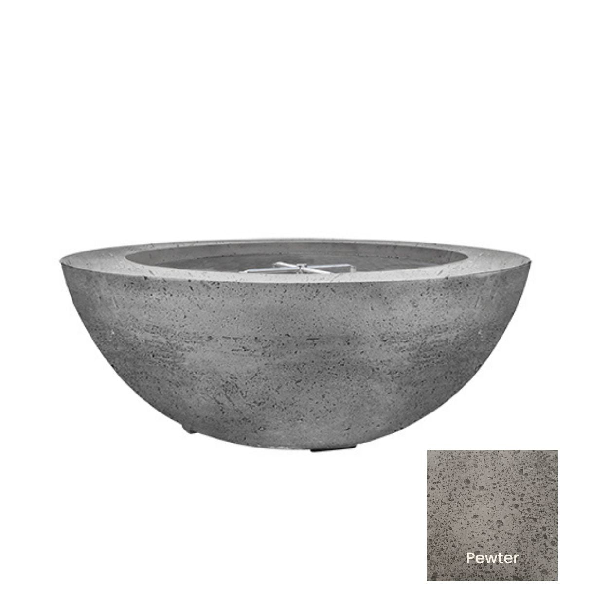 Fire Bowl 39" Moderno 6 by Prism Hardscapes+ Custom Cover(Lead Time 2-3 weeks)