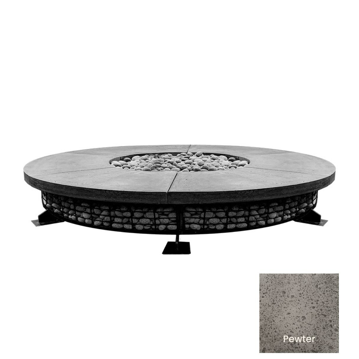 Prism Hardscapes Fuego 89" Fire Table - Free Cover β | Outdoor Heat Direct