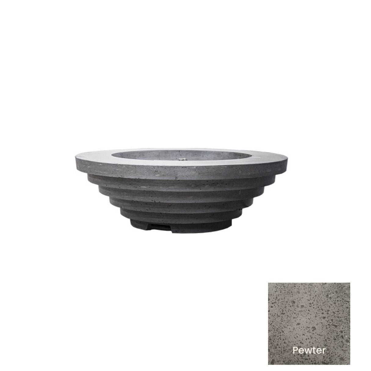Prism Hardscapes Triton Fire Bowl 48" - Free Cover β | Outdoor Heat Direct