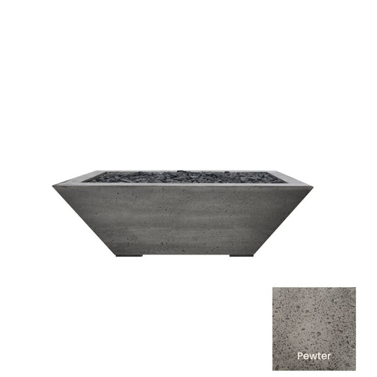 Fire Bowl Lombard Pedestal 29" by Prism Hardscapes+ Custom Cover