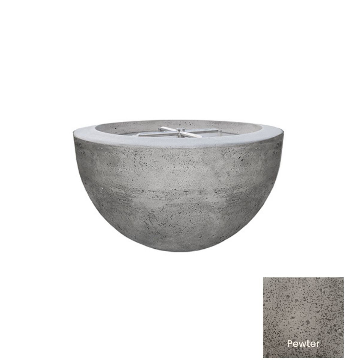 Fire Bowl 30" Moderno 3 by Prism Hardscapes+ Custom Cover(Lead Time 2-3 weeks)