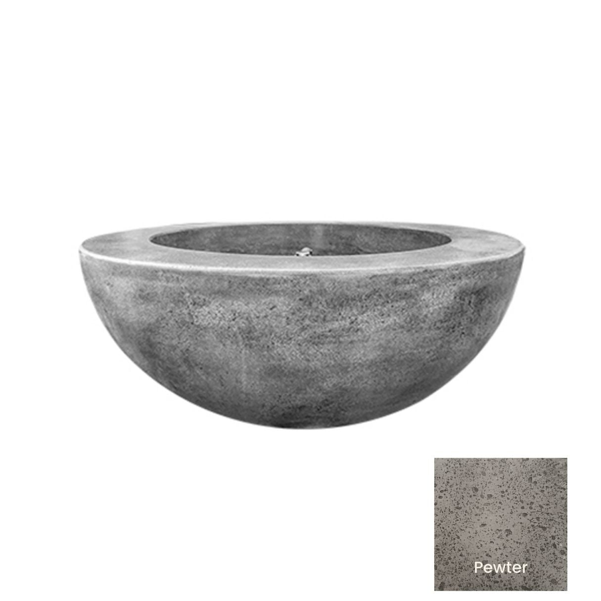 Fire Bowl 36" Moderno 5 by Prism Hardscapes+ Custom Cover(Lead Time 2-3 weeks)