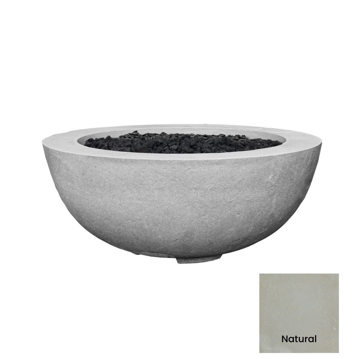 Fire Bowl 39" Moderno 8 by Prism Hardscapes+ Custom Cover(Lead Time 2-3 weeks)