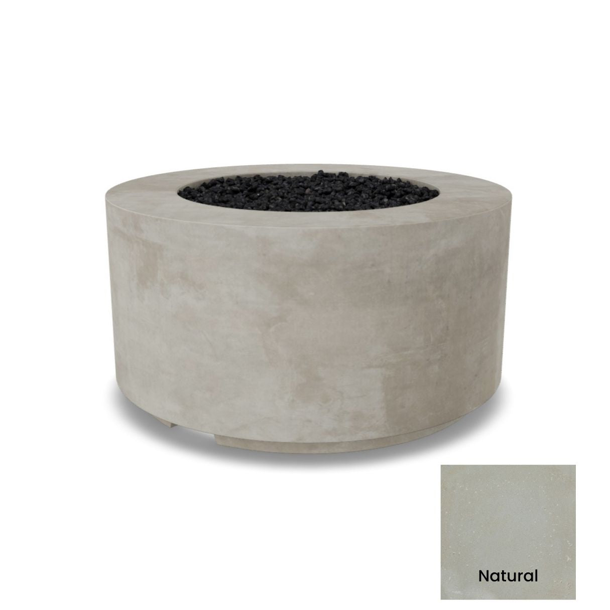 Prism Hardscapes 36" Cilindro Fire Bowl + Free Cover | Outdoor Heat Direct