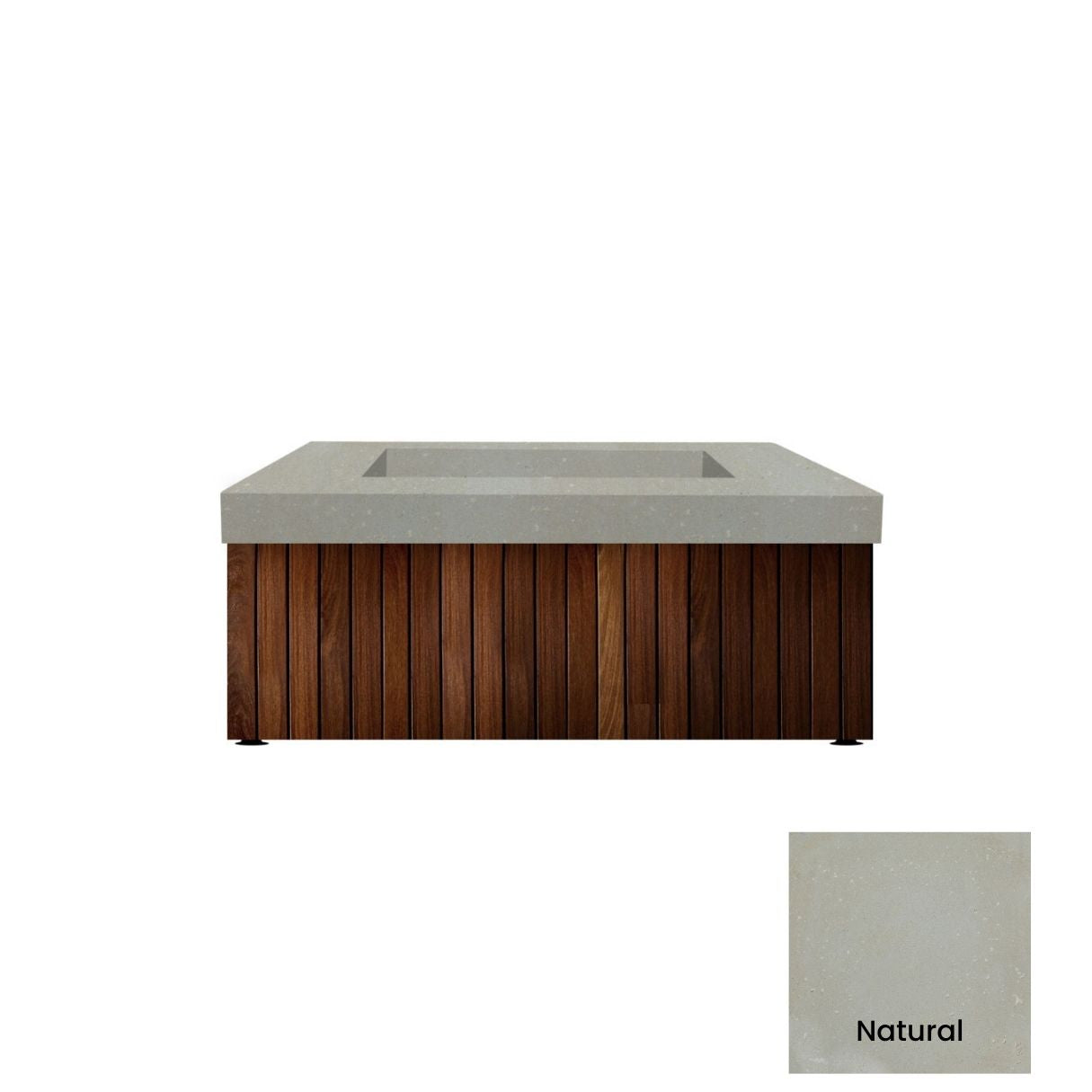 Prism Hardscapes 42" x 42" Manchester Fire Table + Free Cover | Outdoor Heat Direct