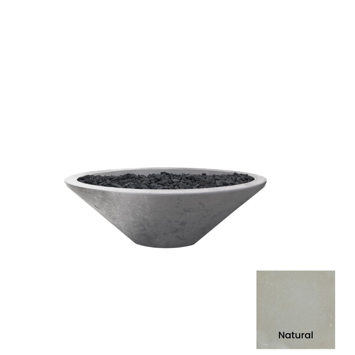 Fire Bowl 31" Embarcadero Pedestal by Prism Hardscapes+ Custom Cover(Lead Time 2-3 weeks)
