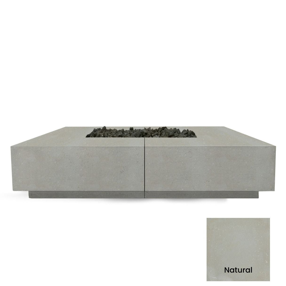 Prism Hardscapes Largo 96" Fire Table - Free Cover β | Outdoor Heat Direct