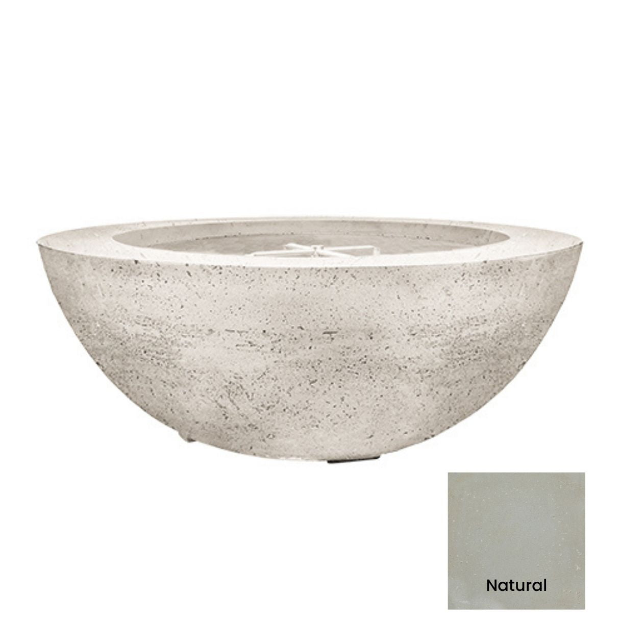 Fire Bowl 39" Moderno 6 by Prism Hardscapes+ Custom Cover(Lead Time 2-3 weeks)