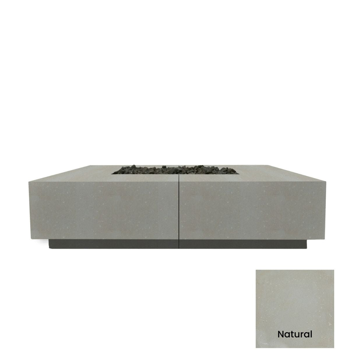 Prism Hardscapes Largo 72" Fire Table - Free Cover β | Outdoor Heat Direct