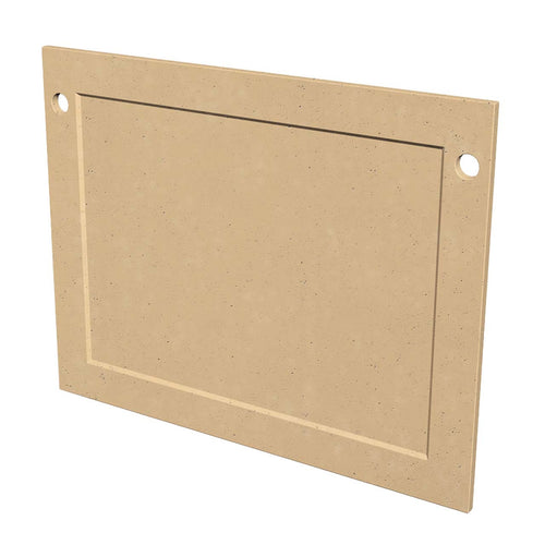 GFRC Fireplace Protector Plate for Petite Cordova