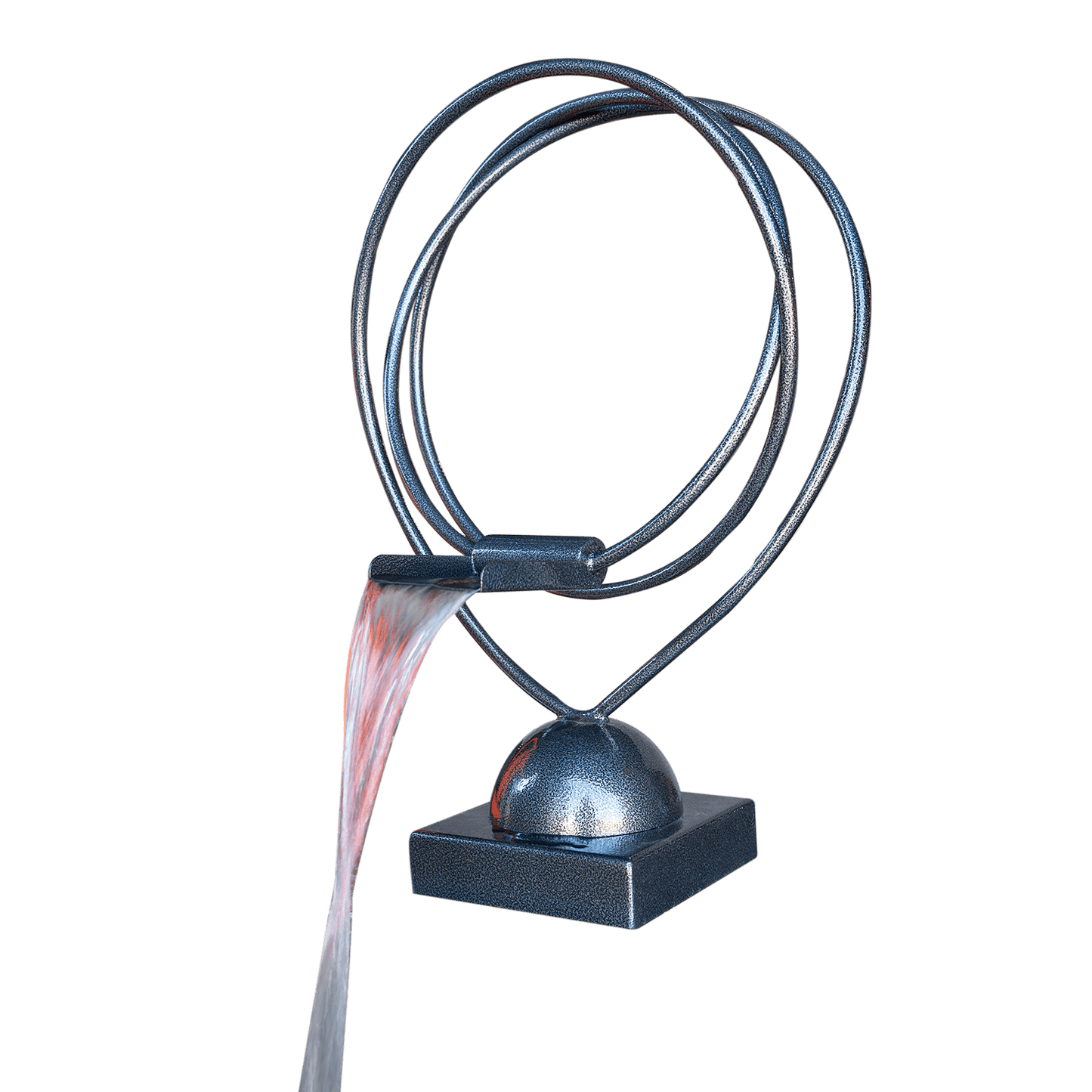 Designer Series Water Feature 3 - Scupper High Quality Powder Coat Finish by The Outdoor Plus | Outdoor Heat Direct
