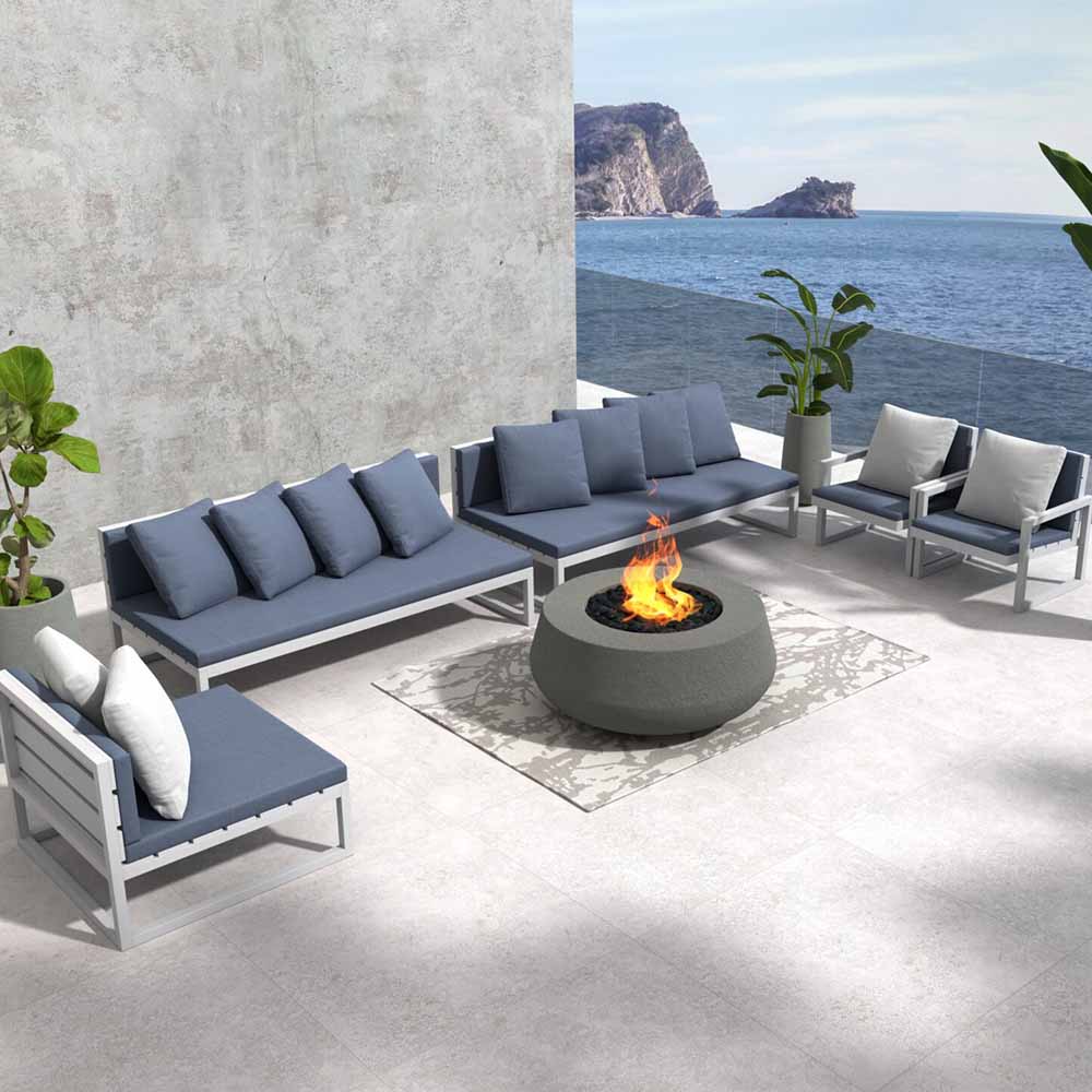 Prism Hardscapes Oasis Fire Bowl + Free Cover | Outdoor Heat Direct