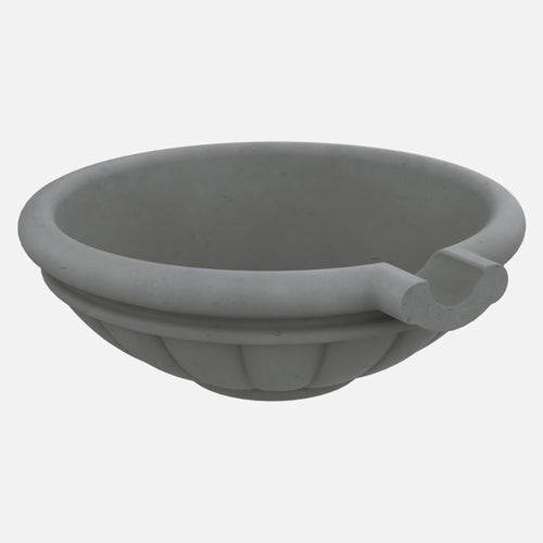Fire by Design GFRC Tuscany Scupper Fire & Water Bowl