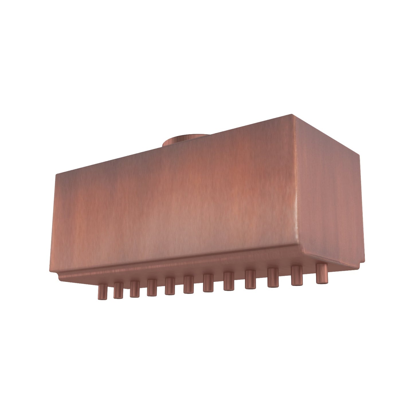 Paradise Waterfall - Metal Powder Coat - With Copper Rainfall Scupper by The Outdoor Plus | Outdoor Heat Direct | Outdoor Heat Direct