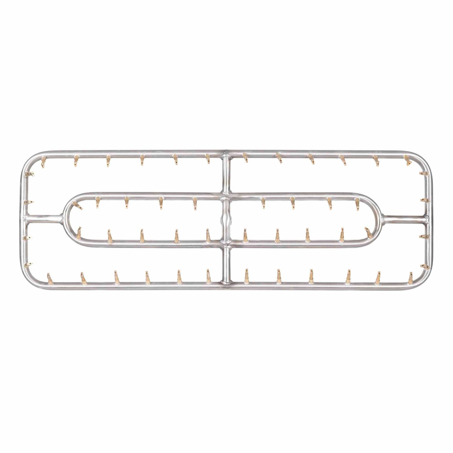 Stainless Steel Double Rectangle Bullet Burner by The Outdoor Plus | Outdoor Heat Direct