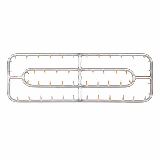 Stainless Steel Double Rectangle Bullet Burner by The Outdoor Plus | Outdoor Heat Direct
