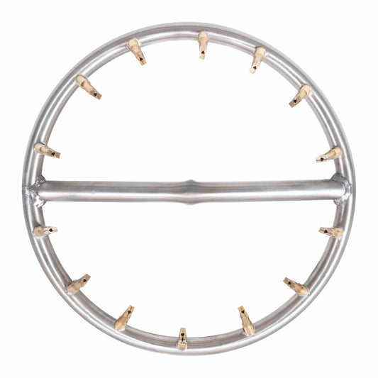 Stainless Steel Round Bullet Burner by The Outdoor Plus | Outdoor Heat Direct